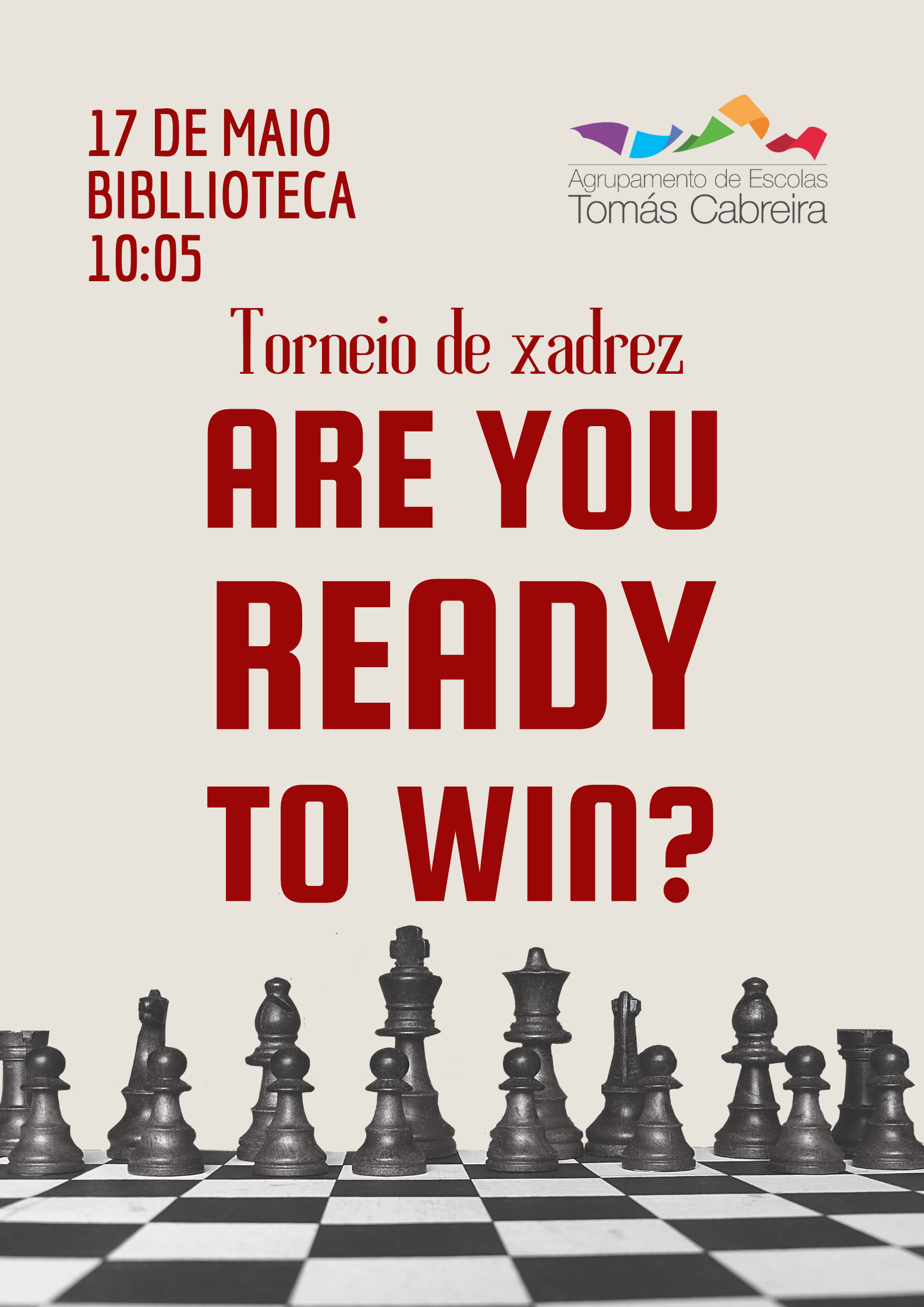 Torneio de Xadrez - 2023 Inscrições